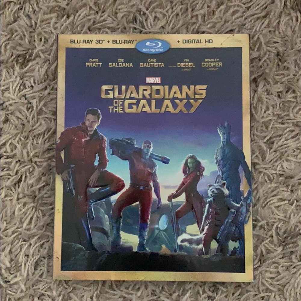 Brand new Guardians of the Galaxy DVD-BLU RAY
